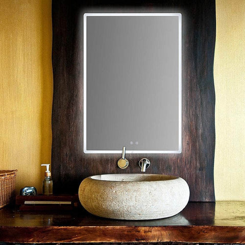 Smart Mirror Bathroom with Bluetooth Vanity LED Lighted Wall Mirror 800x600mm