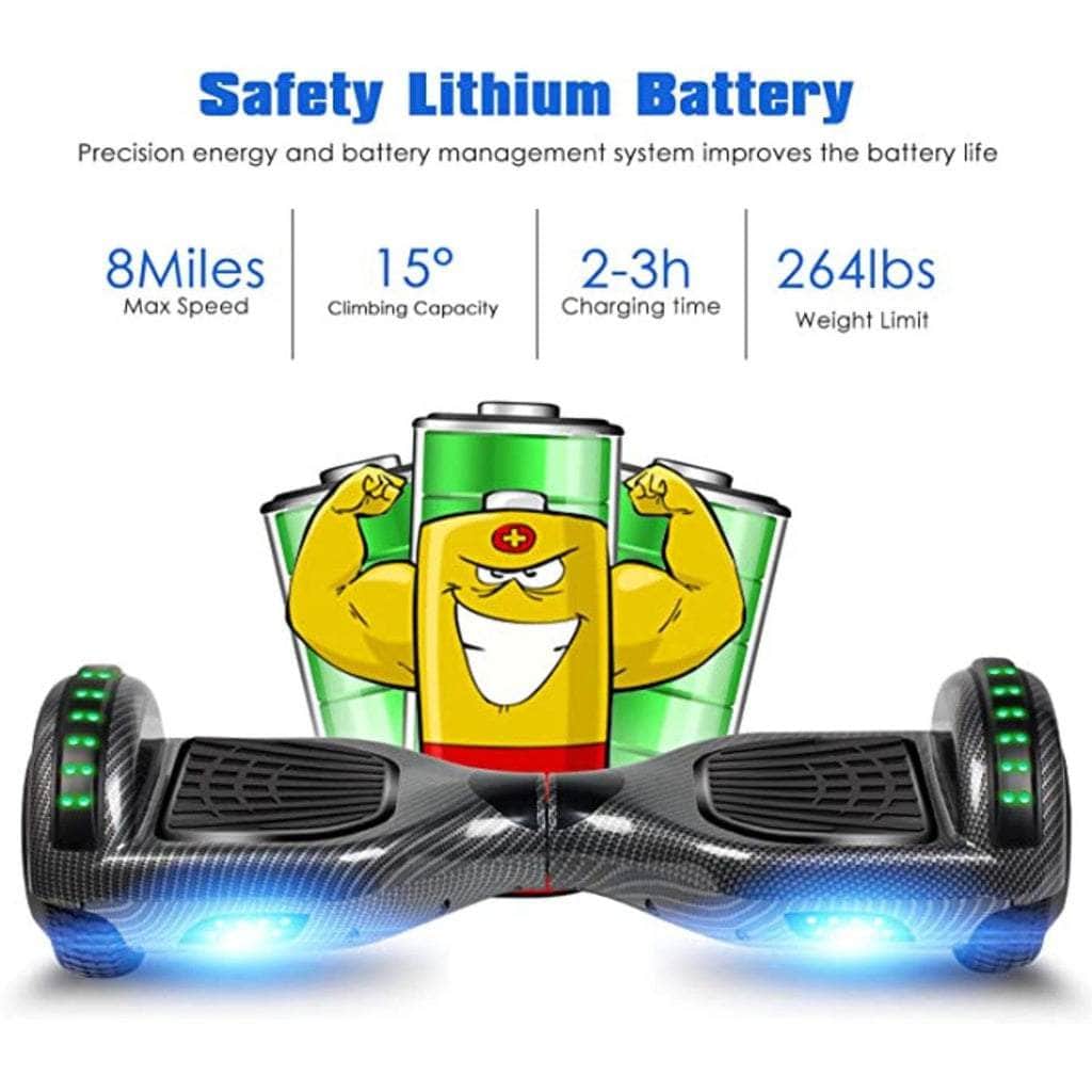 Smart-S W1 Hoverboard Carbon Fiber FND-HB-104-QK