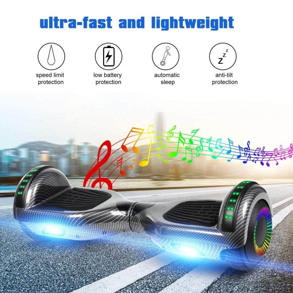 Smart-S W1 Hoverboard Carbon Fiber FND-HB-104-QK