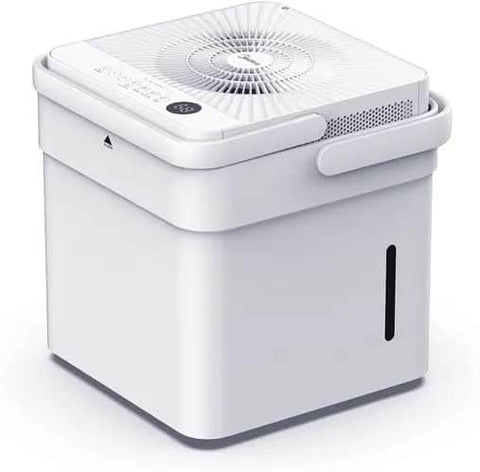 Smart Wi-Fi Cube Dehumidifier, 12L Tank, 20L/Day Capacity
