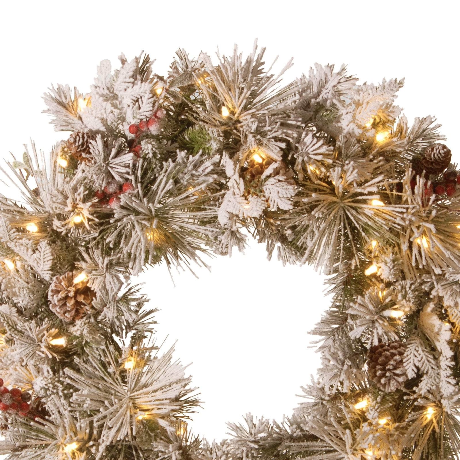 61Cm - Snowy Bedford Christmas Wreath - 61cm - photo 12