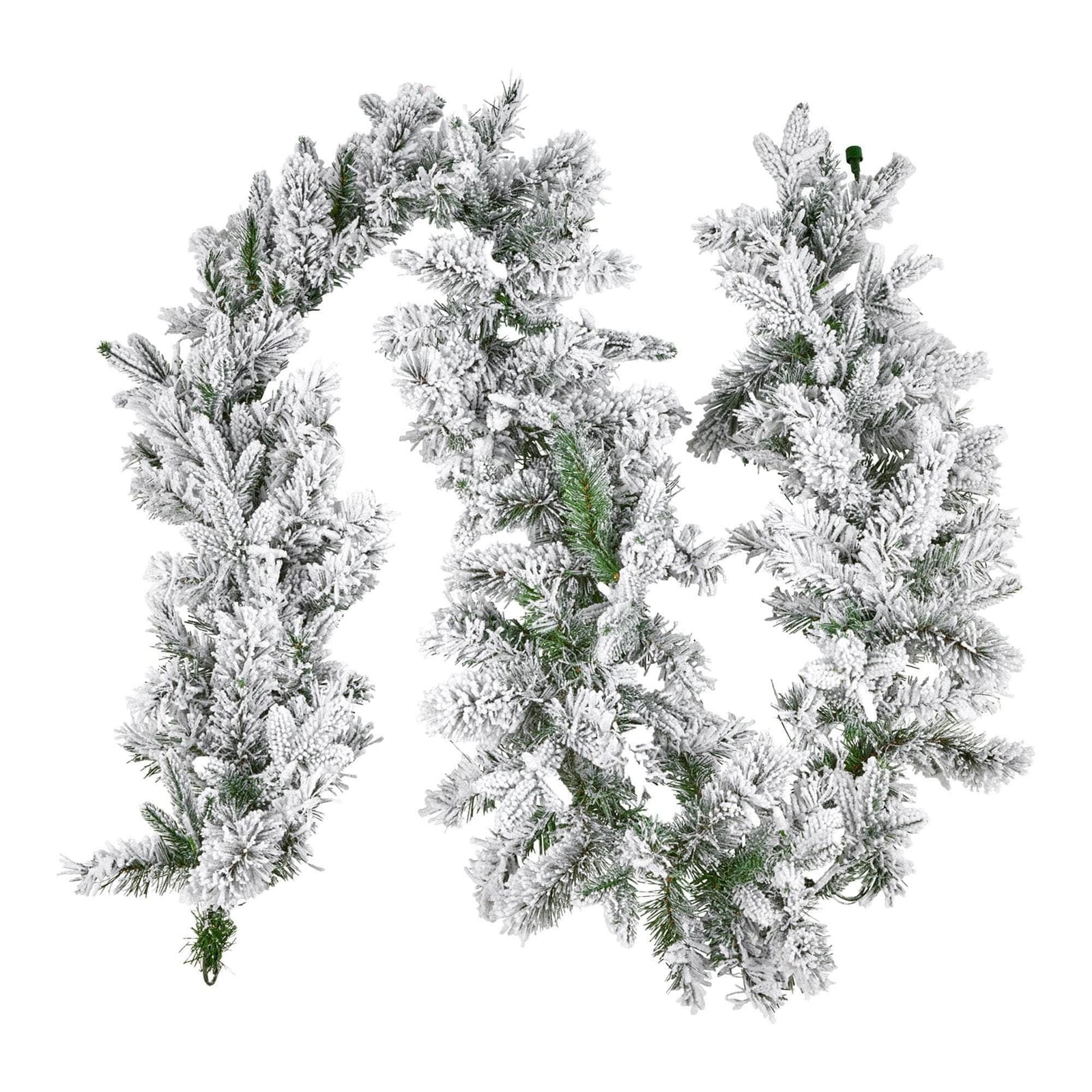 Snowy Atica Pre-Lit Christmas Garland - 274cm, living other