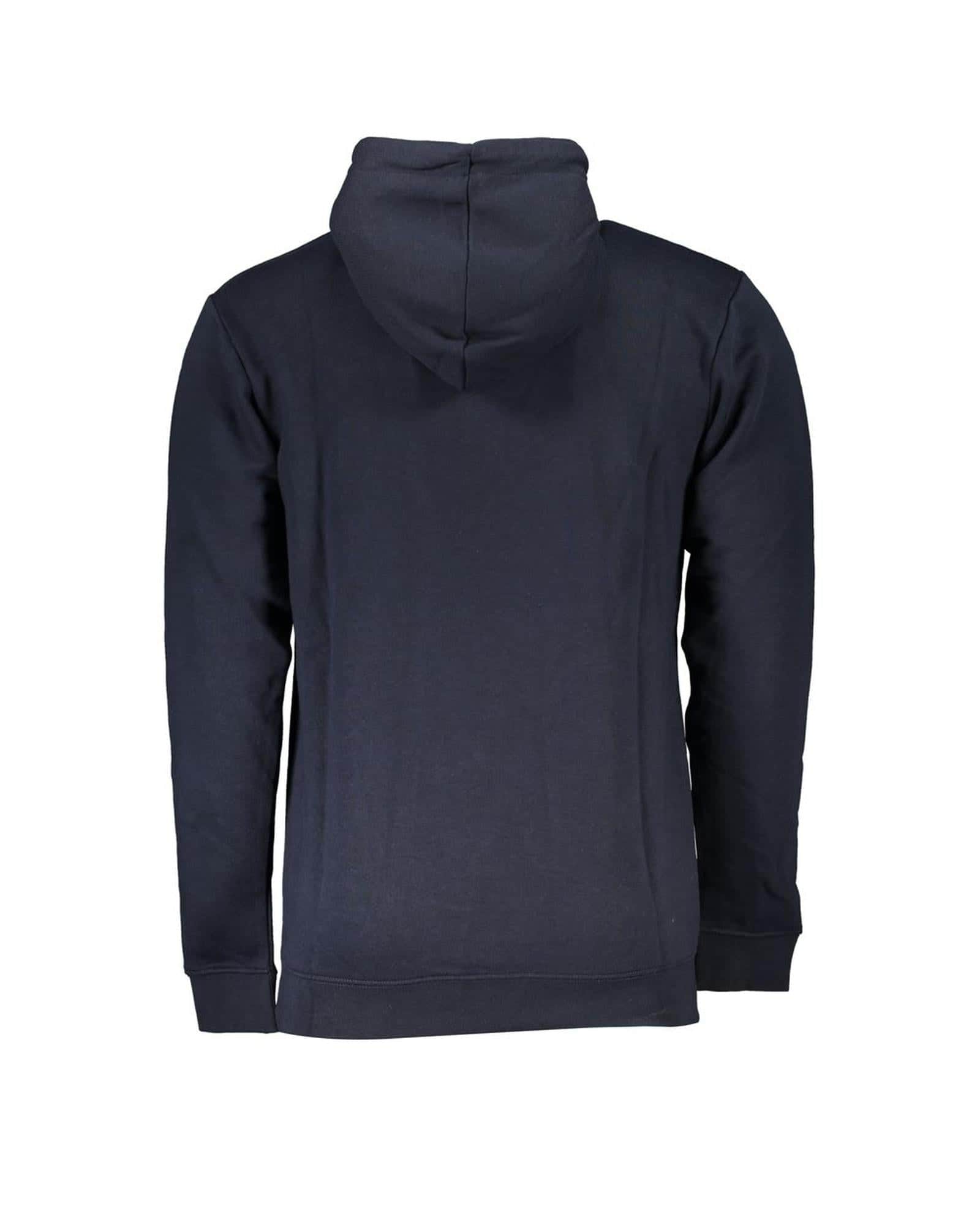 Snowy White/Blue Cotton Sweater - Cavalli Class