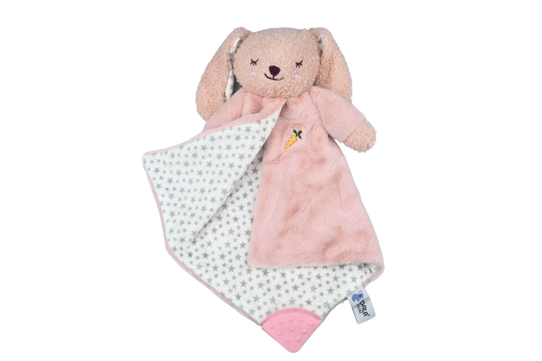 Snuggle buddy berry bunny blanket