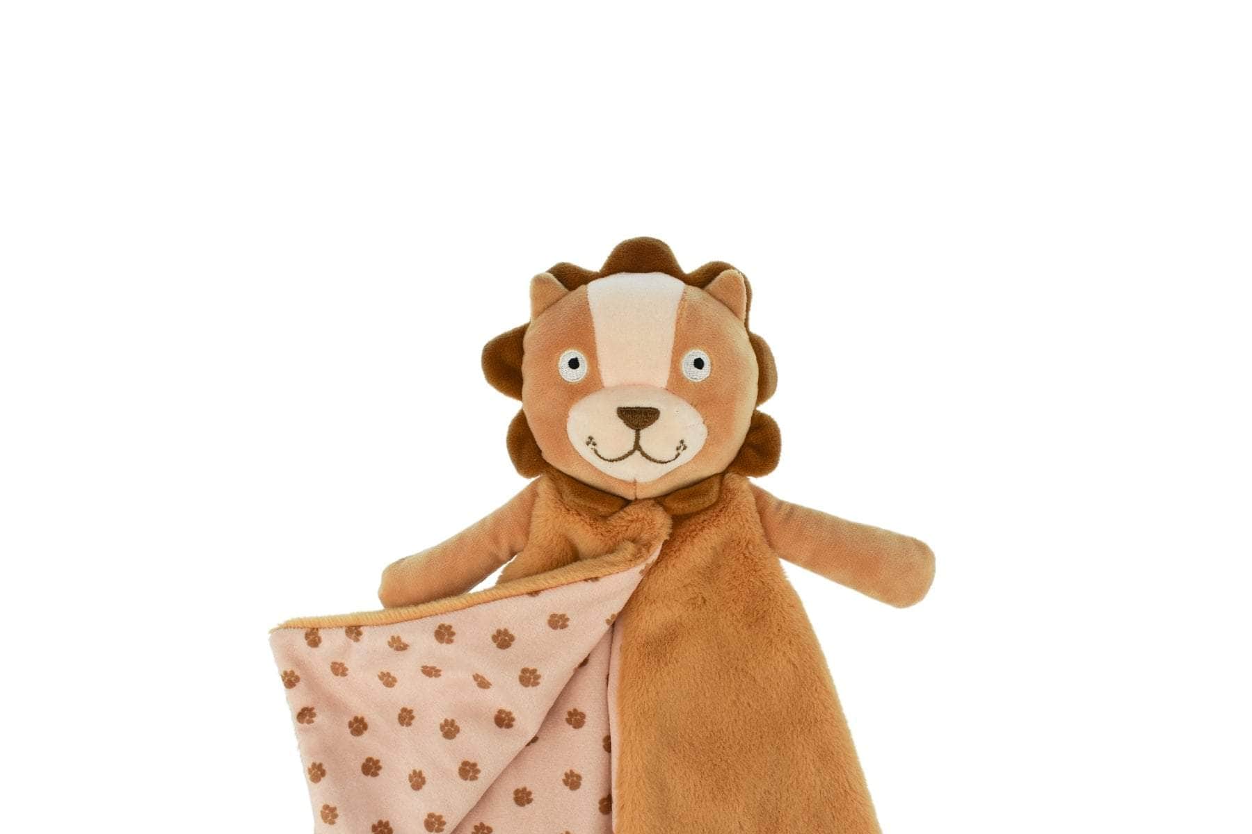 Snuggle buddy hugsworth lion  blanket