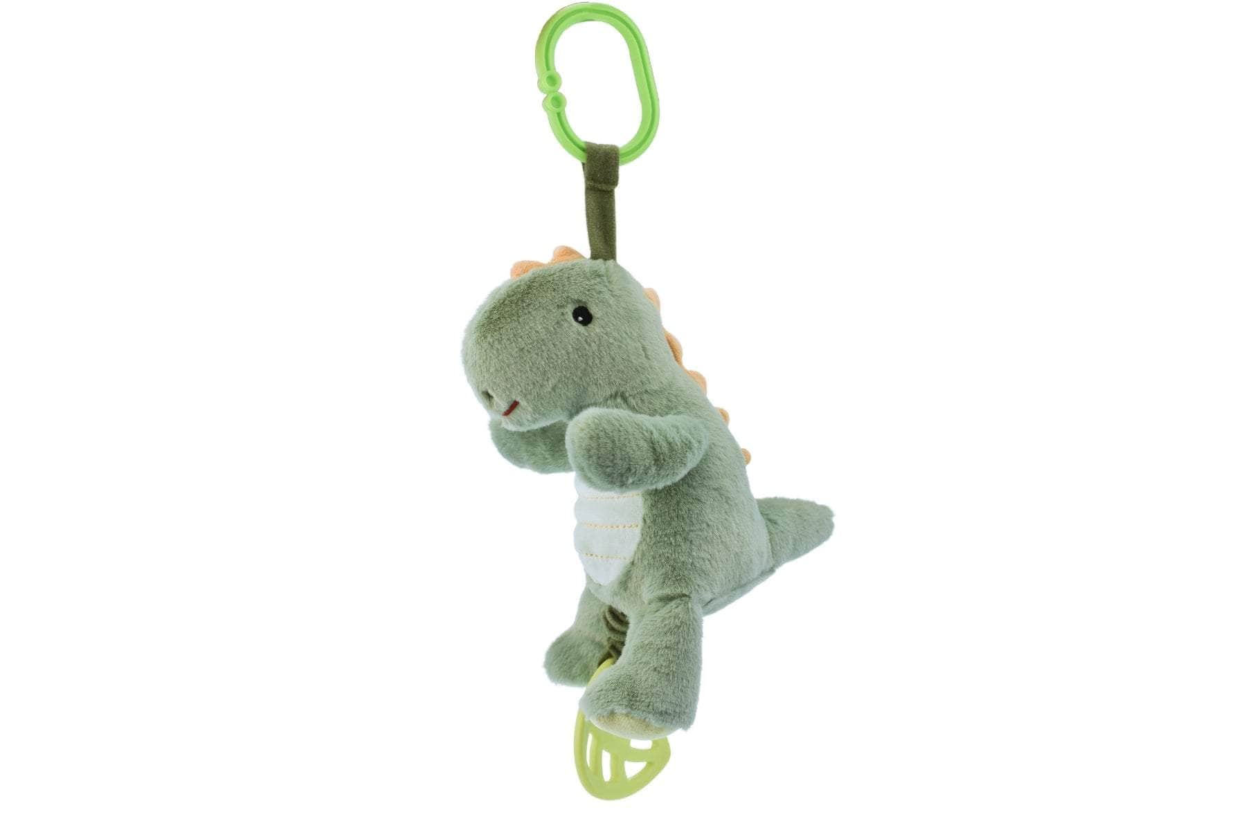 Snuggle buddy minty dinosaur jiggler