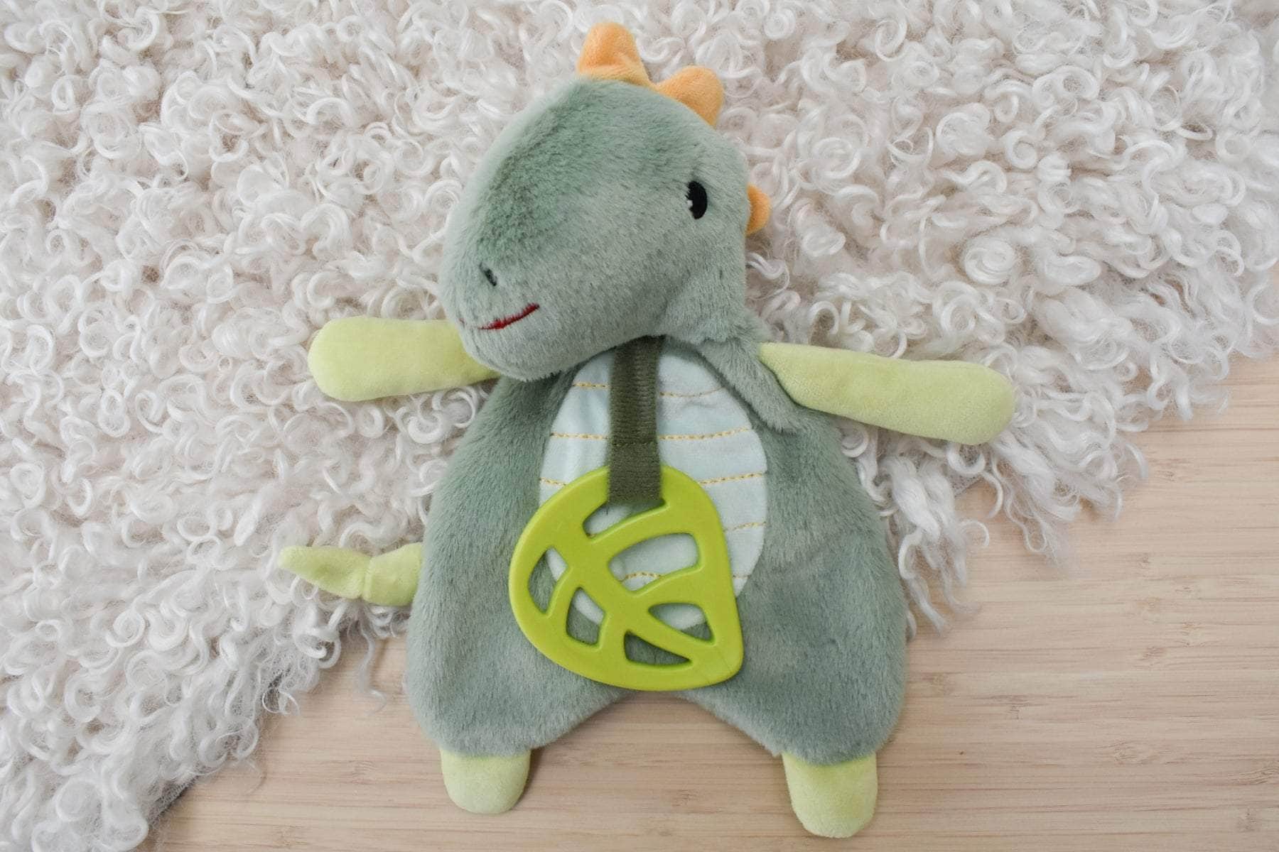 Snuggle buddy minty dinosaur soft snuggler