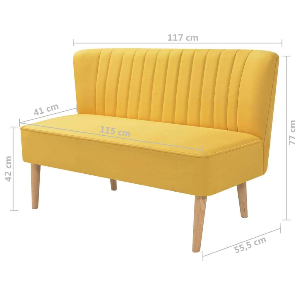 Sofa Fabric  Yellow