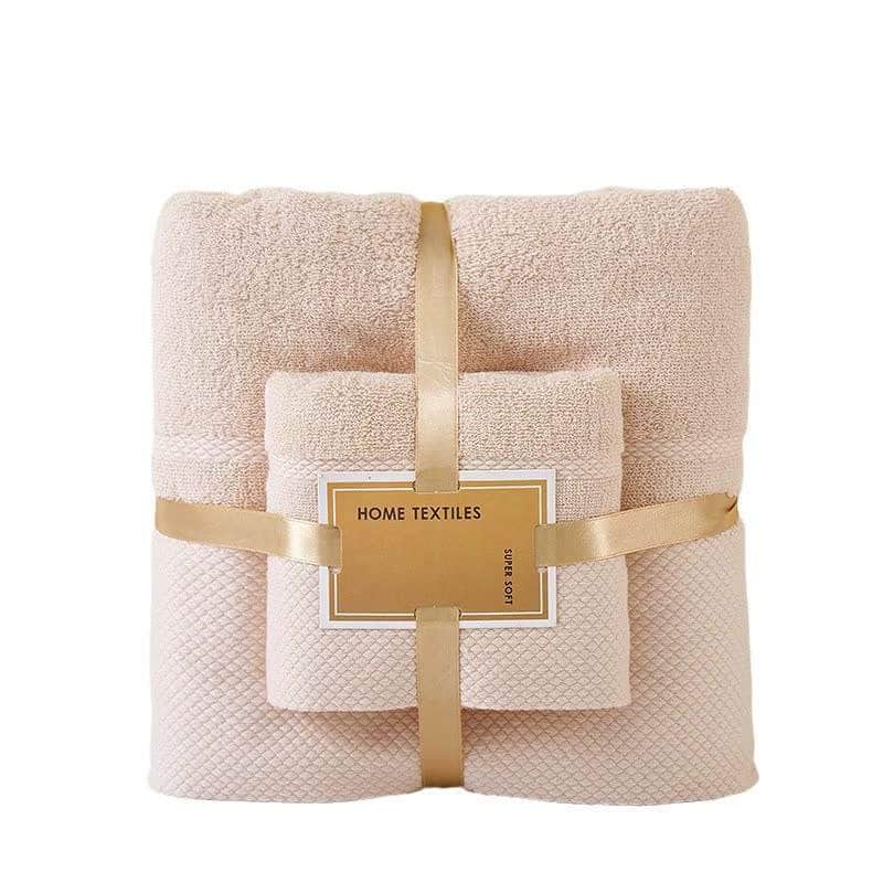 Soft Absorbent Towel Set - Wrap & Bath Towels