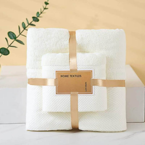 Soft Absorbent Towel Set - Wrap & Bath Towels