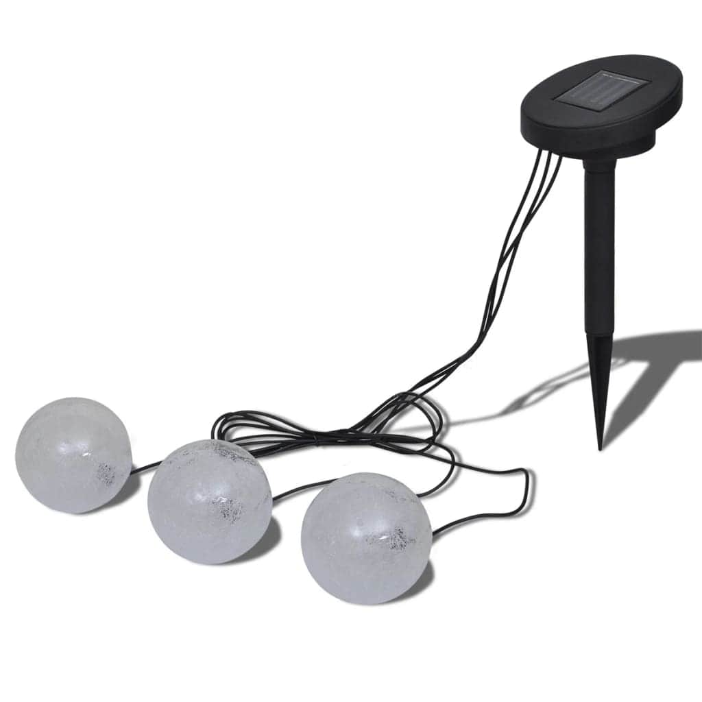 Solar Bowl 3 LED Floating Ball Light for Pond Swimming Pool - Simple deals
