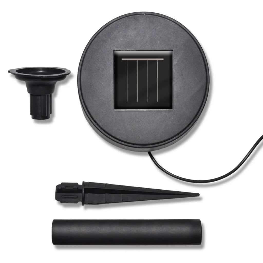 Solar Bowl 3 LED Garden Lights with Spike Anchors & Solar Panel - Simple deals