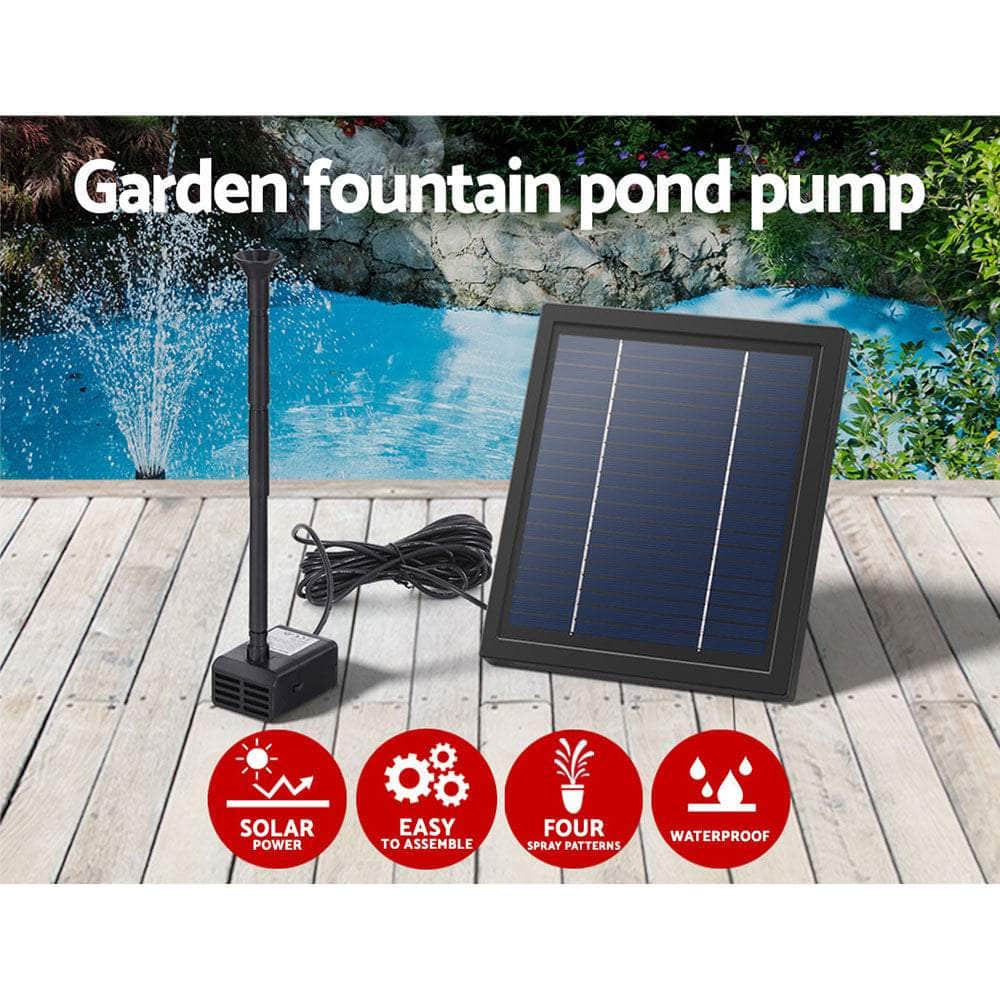 Solar Pond Pump Kit, Powered for Garden and Pool