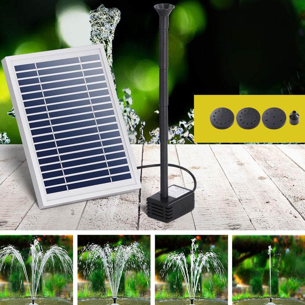 Solar Pond Pump Kit, Powered for Garden and Pool