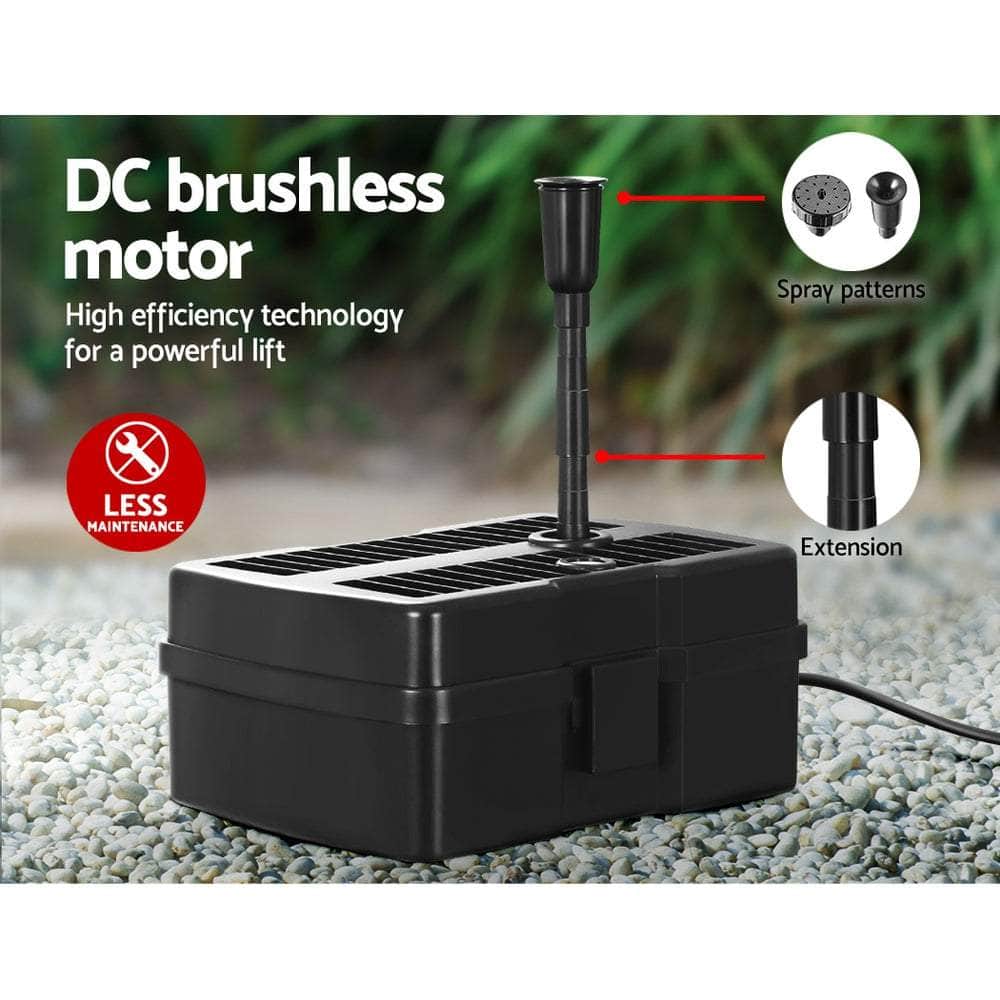 Solar Pond Pump With Filter Box 5Ft