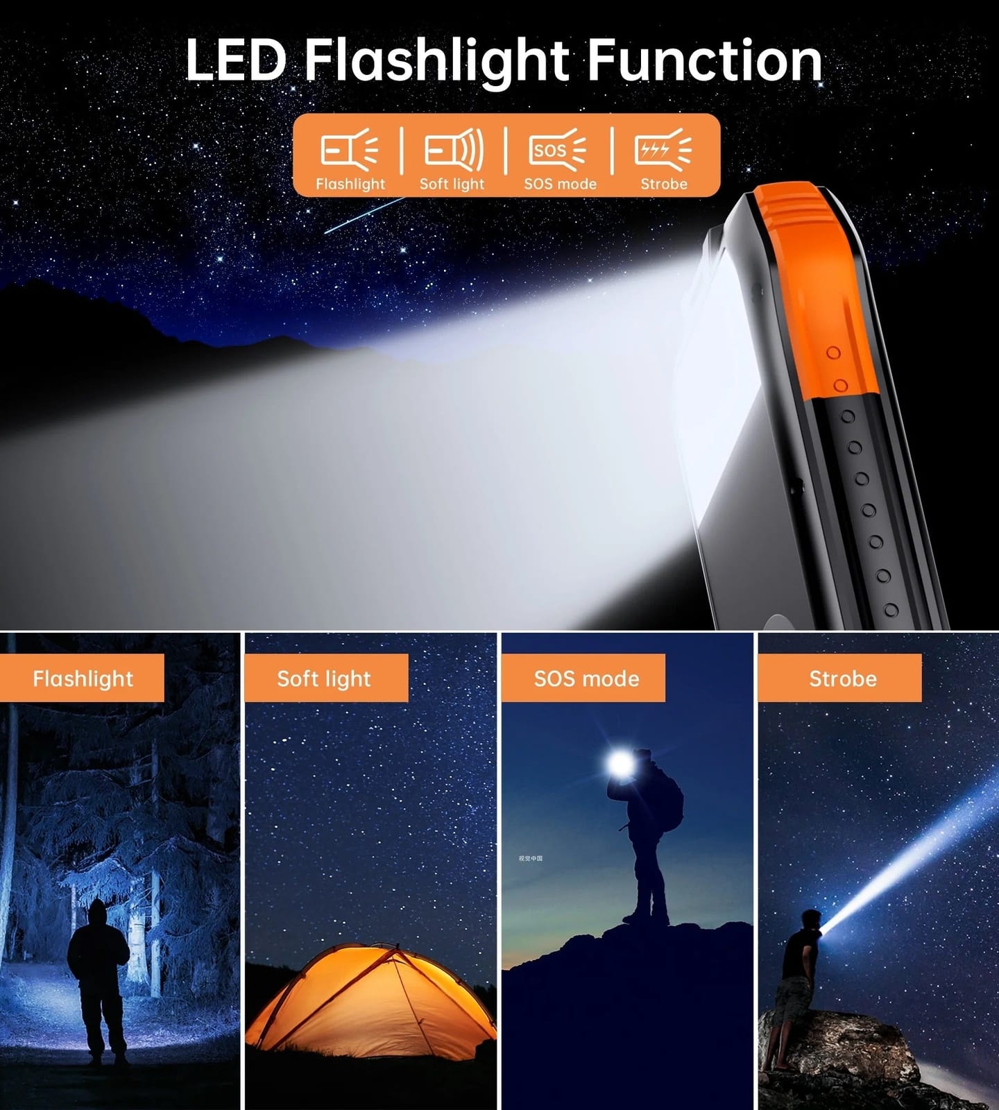 B659 10000Mah Solar Power Bank | Power Banks & Chargers - photo 14