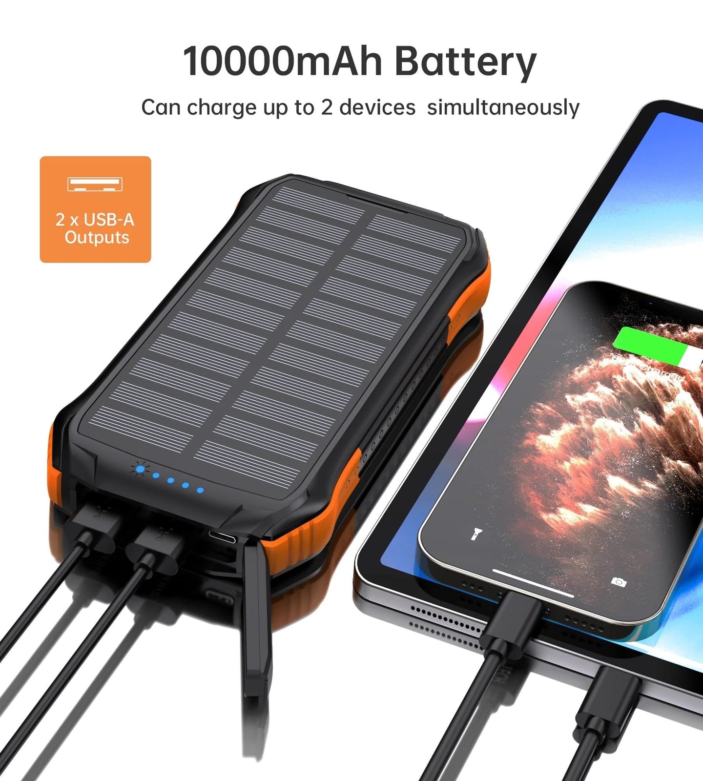 Charge - B659 10000Mah Solar Power Bank - photo 11