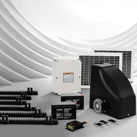 Solar-Powered Automatic Sliding Gate Opener