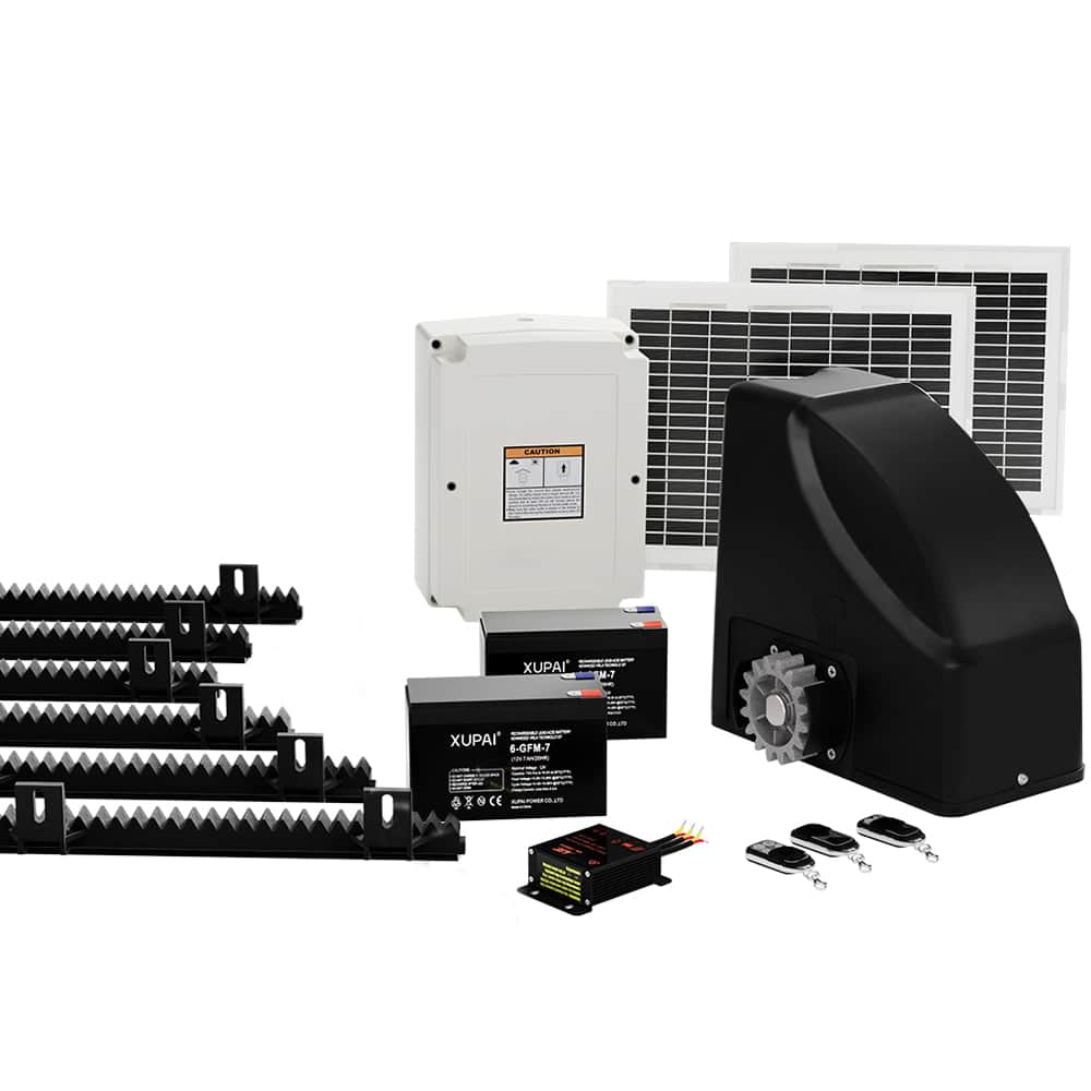 Solar-Powered Automatic Sliding Gate Opener