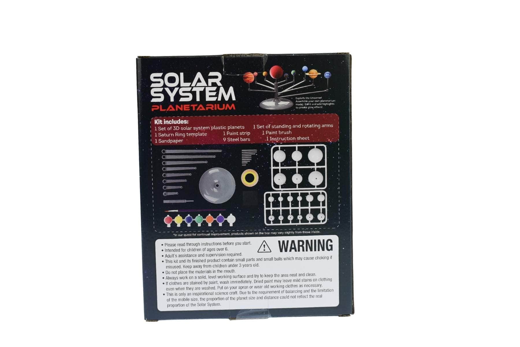 Solar system planetarium
