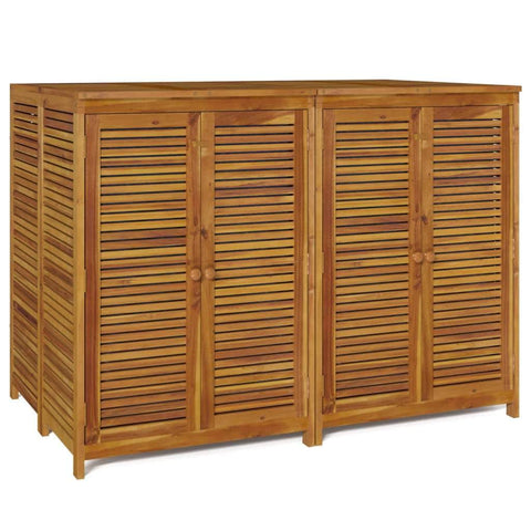 Solid Acacia Wood Garden Storage Box