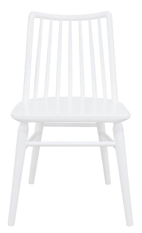 Solid Oak Dining Chair - Set Of 2 Natural/White
