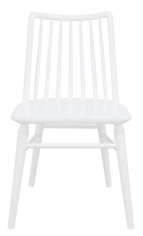 Solid Oak Dining Chair - Set Of 2 Natural/White