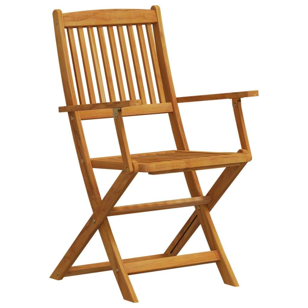 Solid Wood Eucalyptus 7-Piece Garden Dining Set