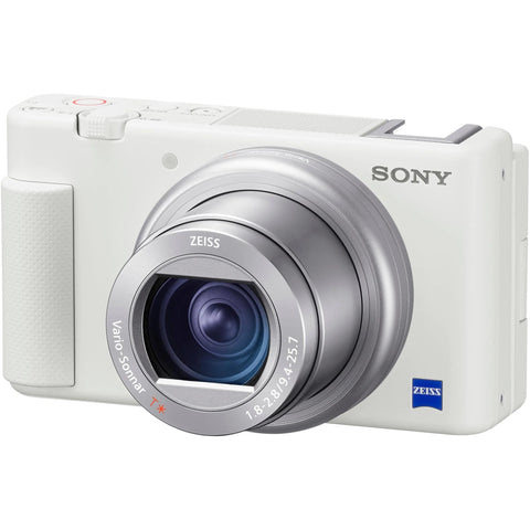 Sony Cyber Shot 4K Vlog Camera (White\Black)