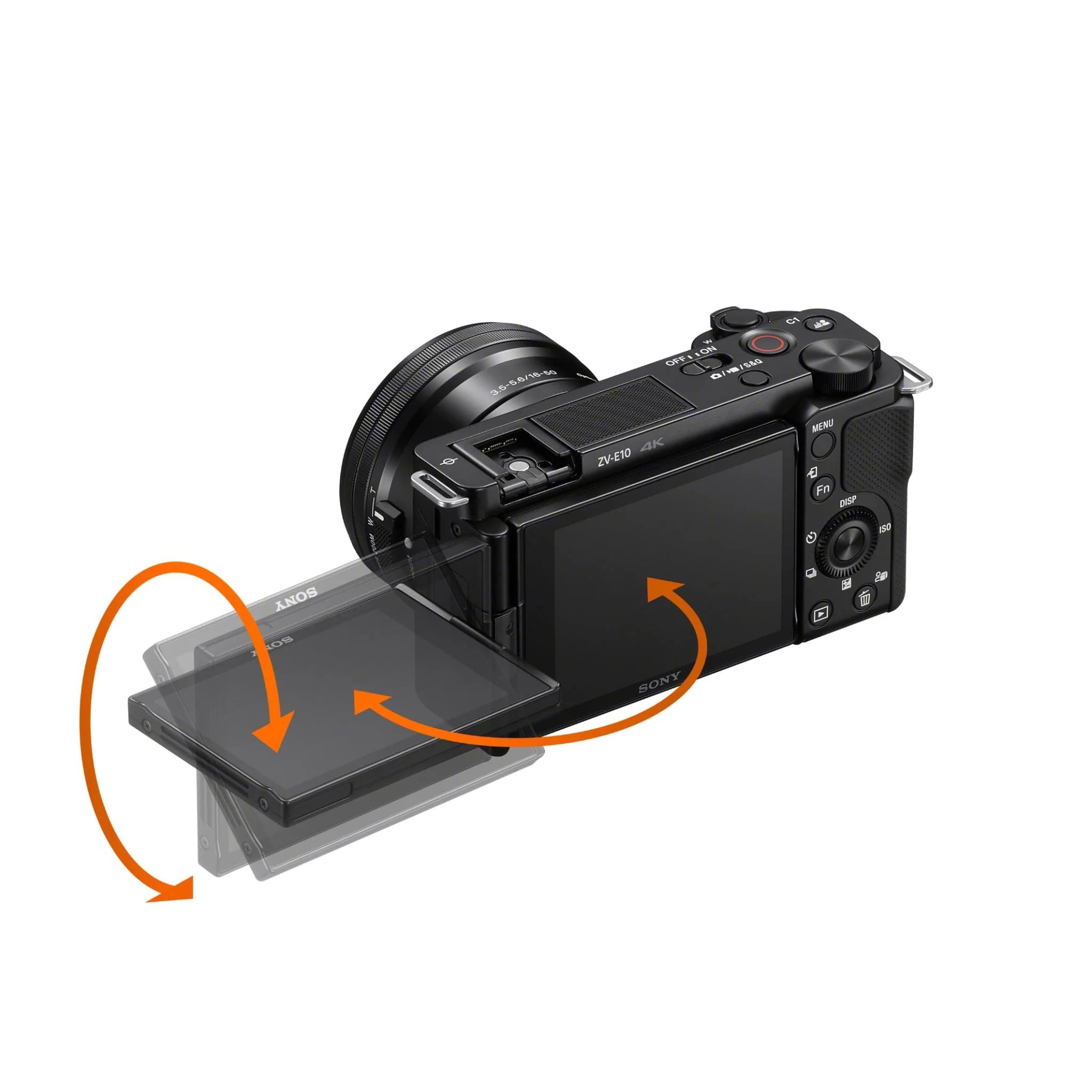 Sony Mirrorless Vlog Camera with 16-50mm Lens Kit (Black)