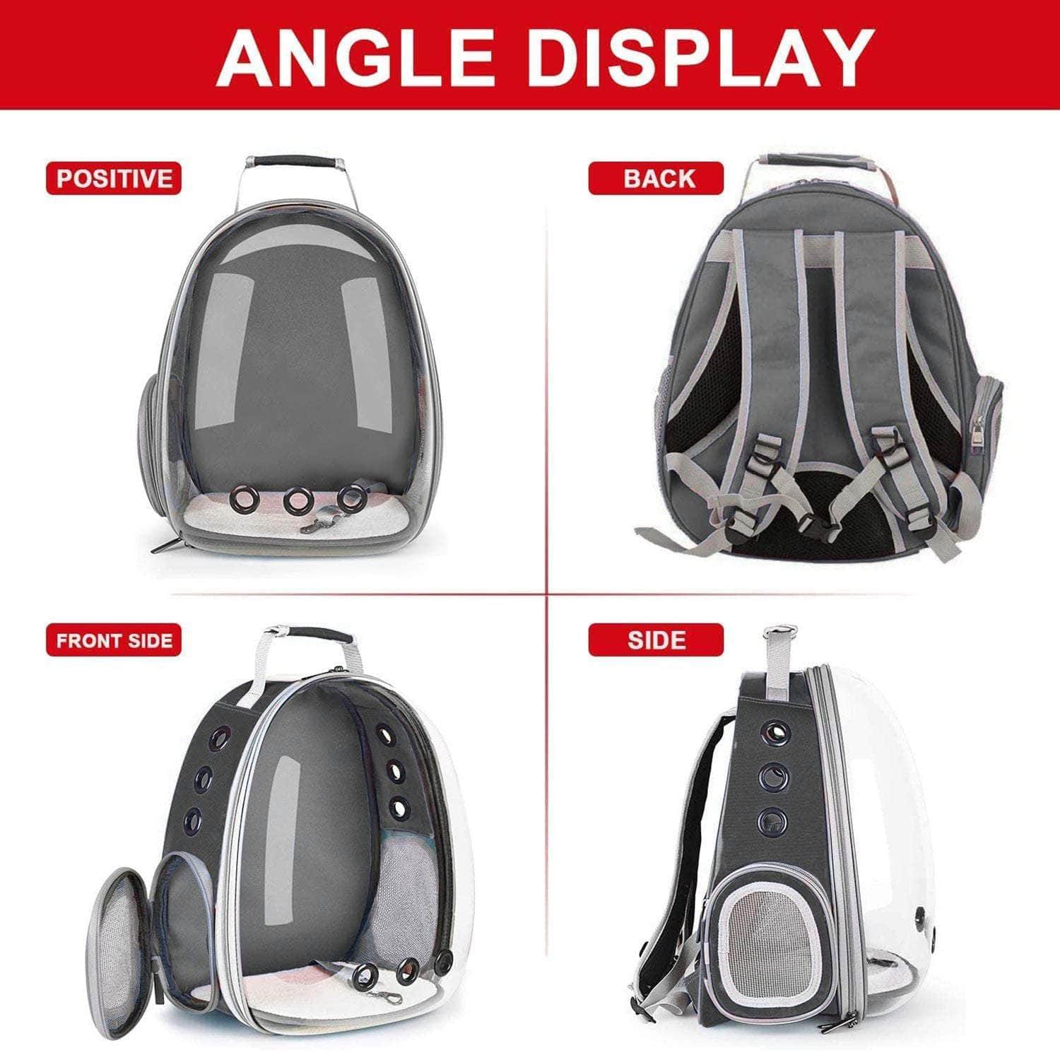 Space Capsule Backpack - Model 1 (Grey)