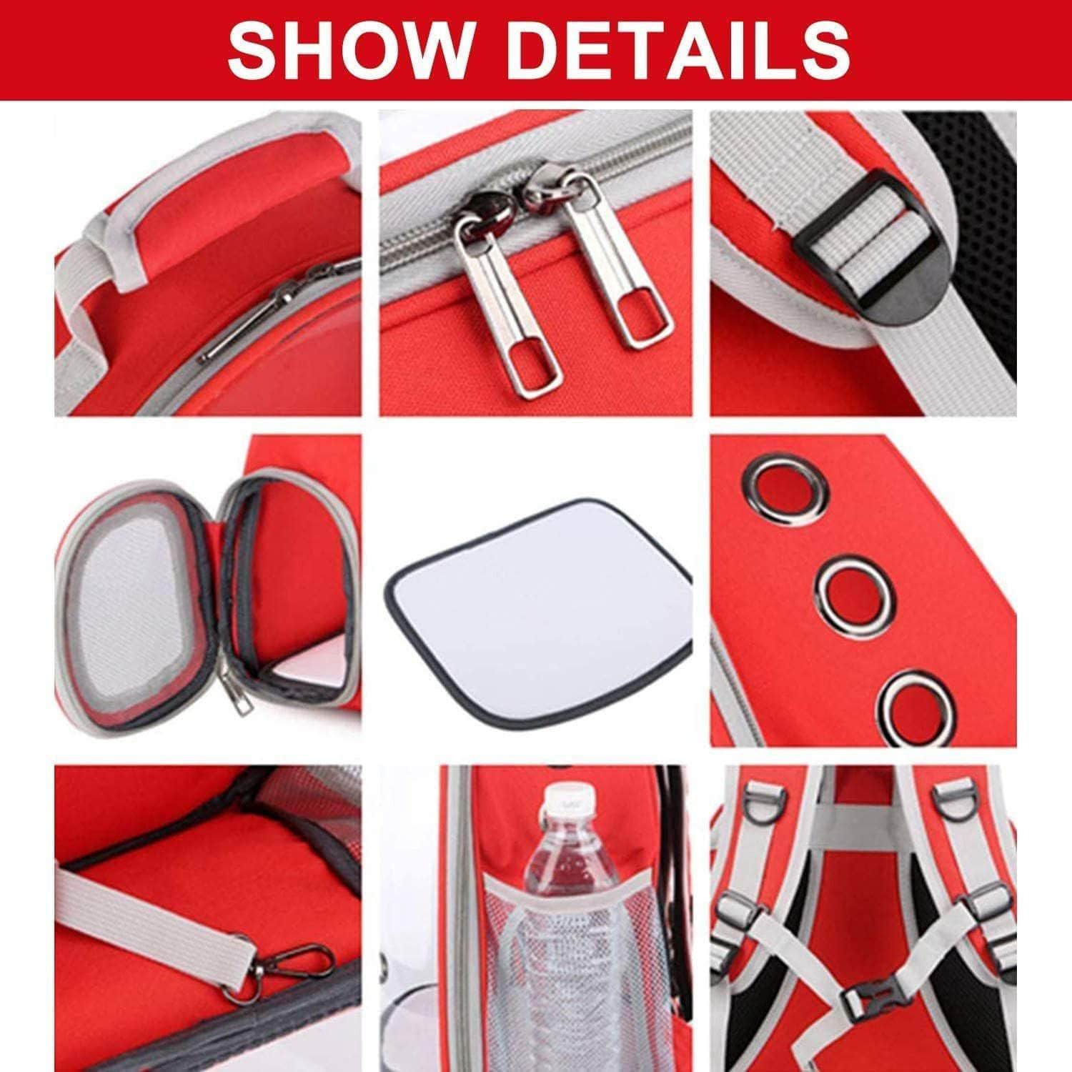 Space Capsule Backpack - Model 1 (Red)