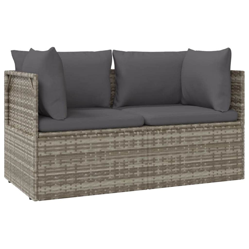 Space Saving 2 Seater Garden Sofa with Relaxing Seating Urban Style