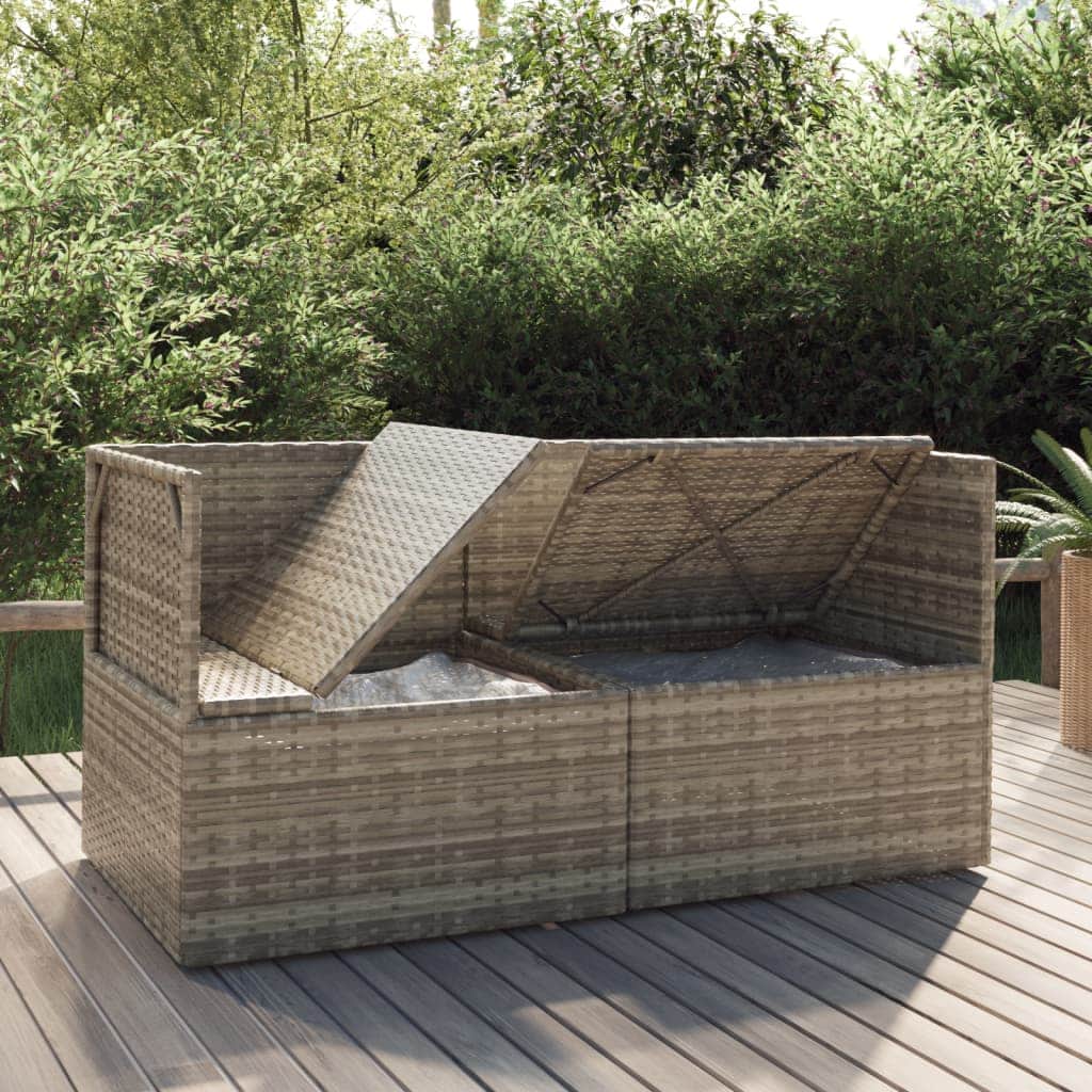 Space Saving 2 Seater Garden Sofa with Relaxing Seating Urban Style