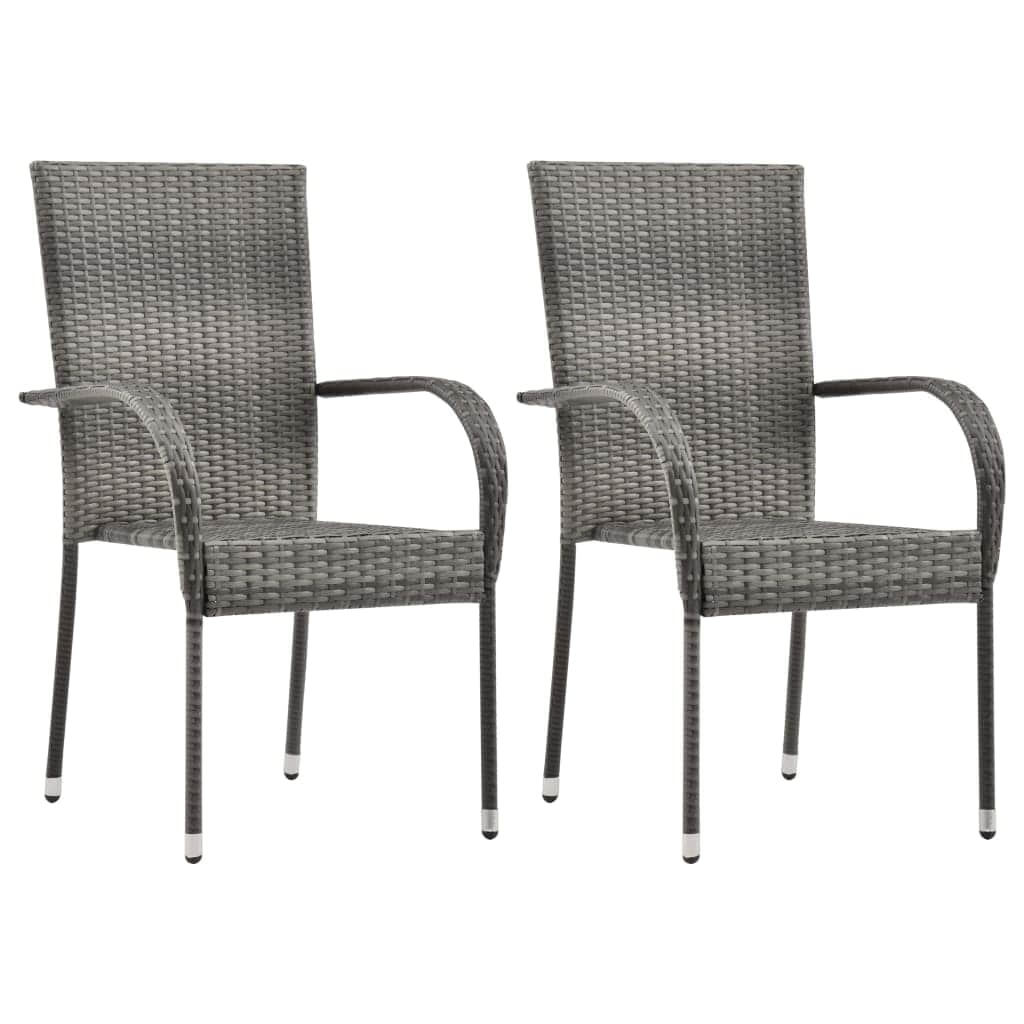 Space Saving 3 Piece Garden Dining Set Relaxing Seating Essentials