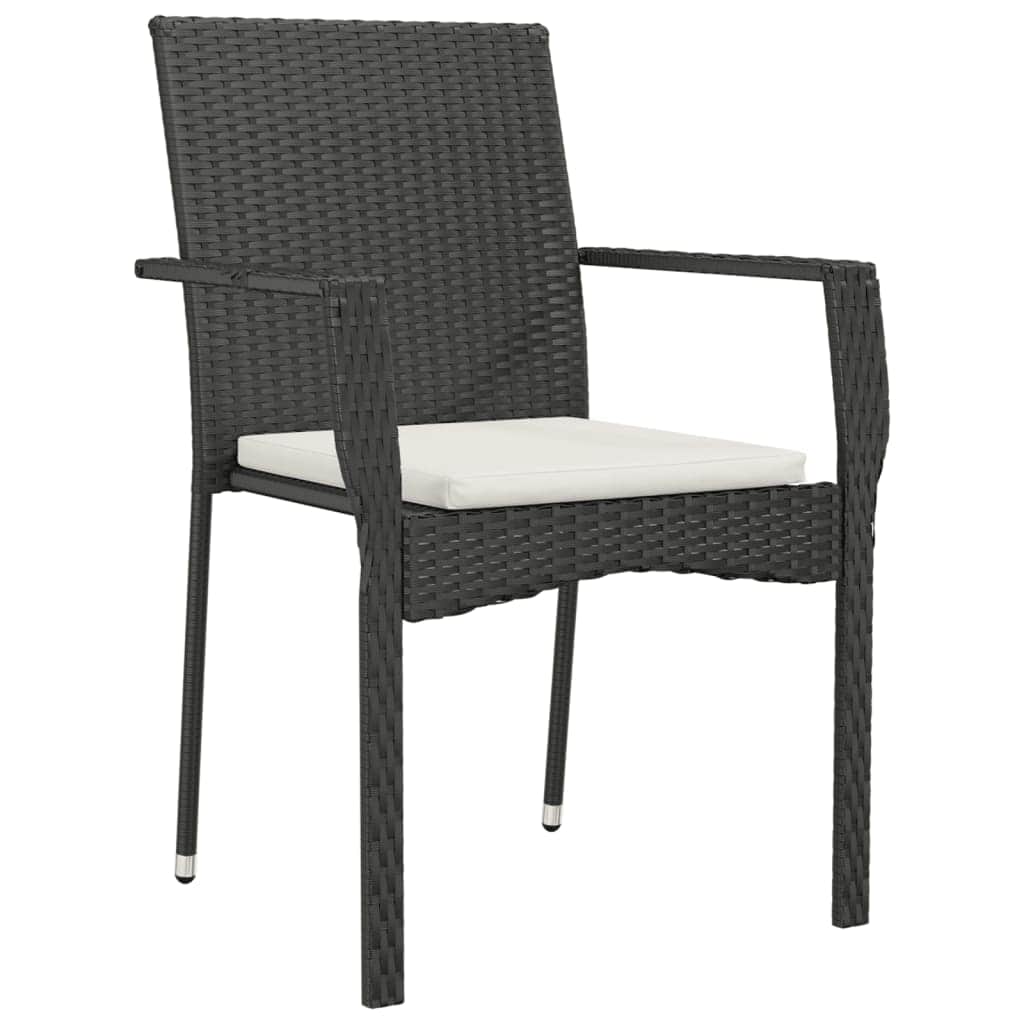 Space Saving 3 Piece Garden Dining Set Relaxing Seating Summer