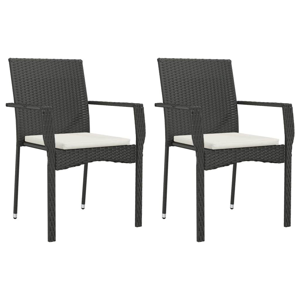 Space Saving 3 Piece Garden Dining Set Relaxing Seating Summer