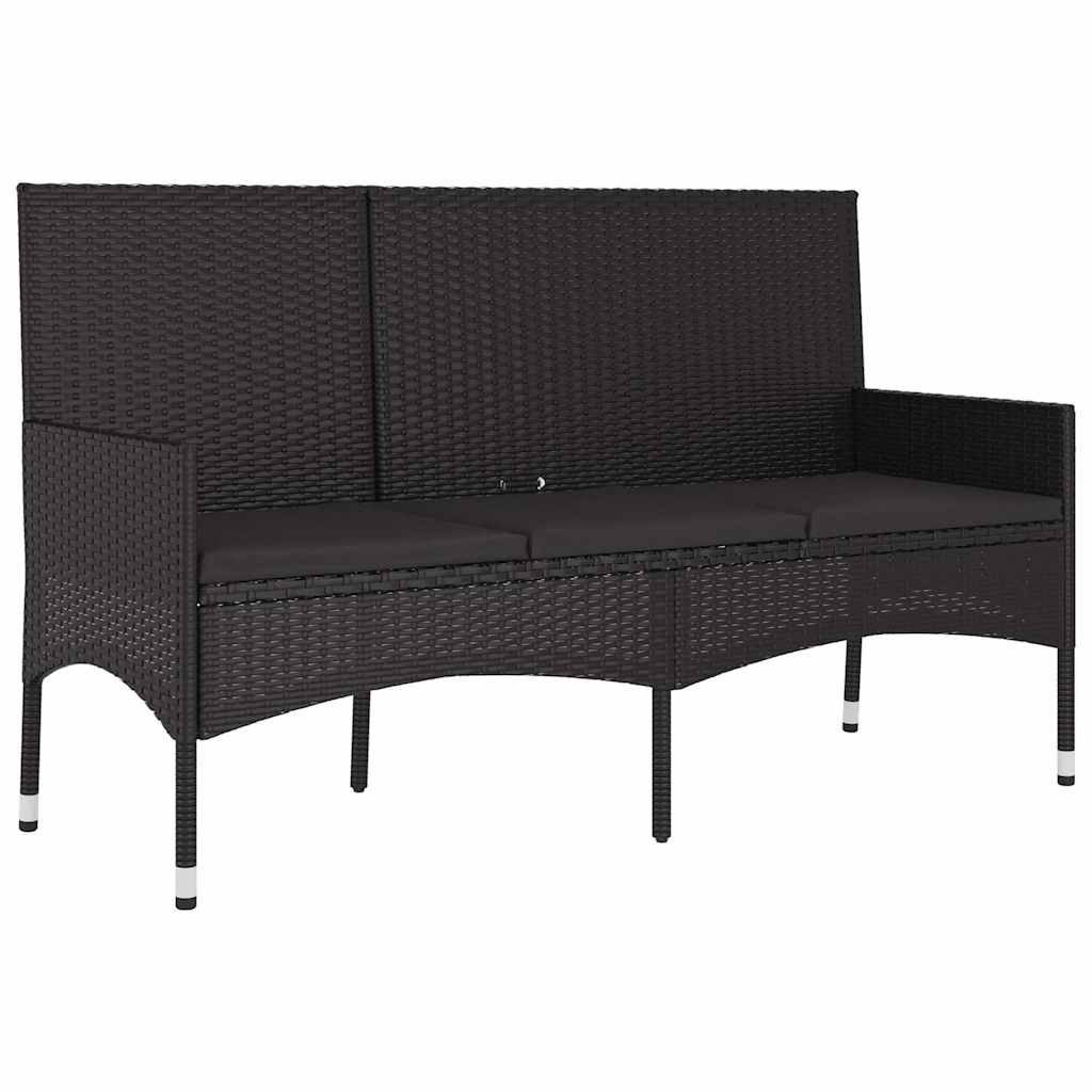 Space Saving 4 Piece Garden Lounge Set Home Decor Accent Evening
