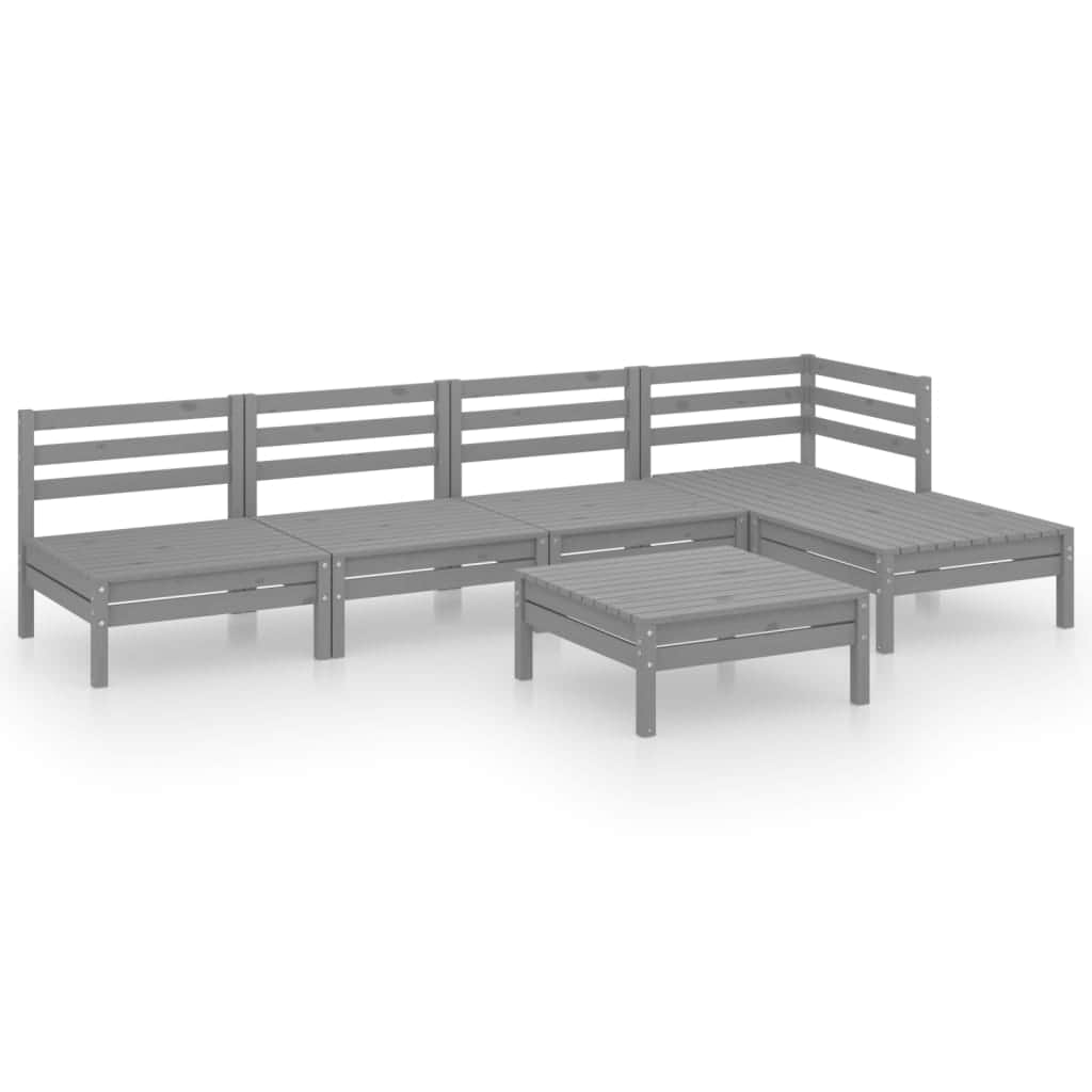 Space Saving 6 Piece Garden Lounge Set Lounge Area Outdoor Living