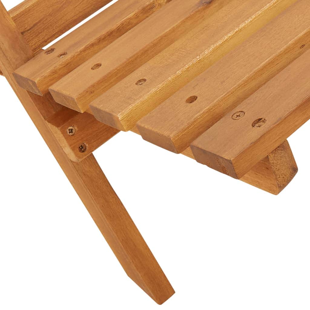 Space Saving Folding Garden Chairs 4 pcs Lounge Area Evening