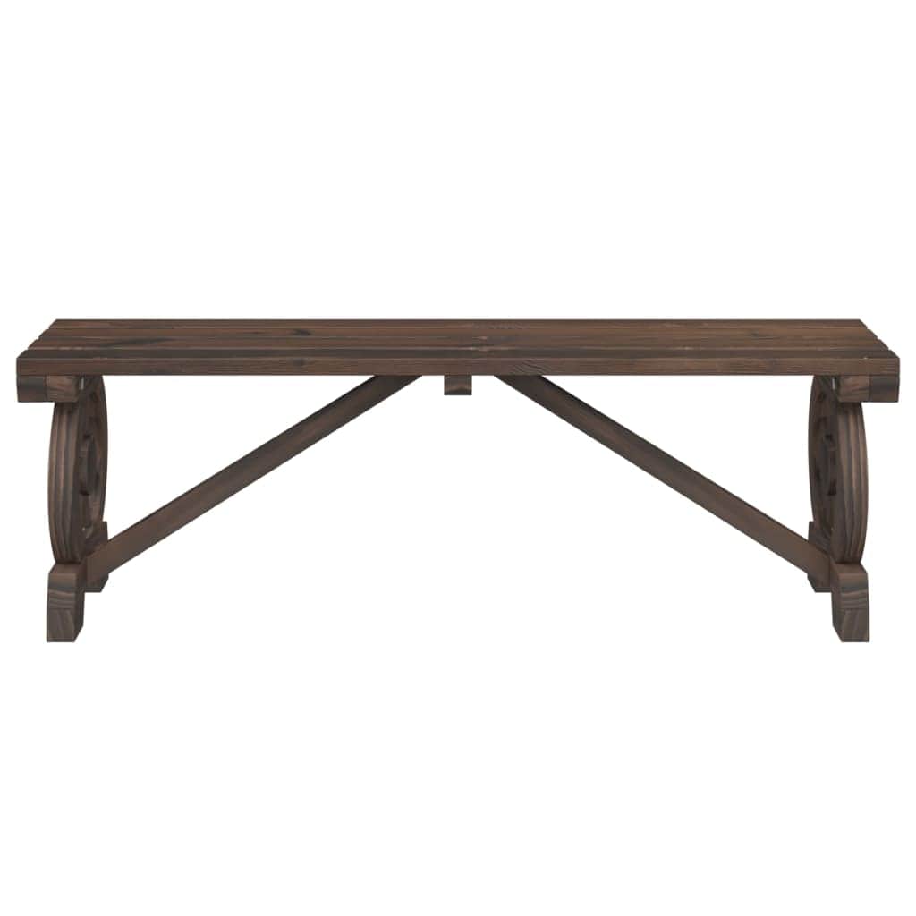 Space Saving Garden Benches 2 pcs Solid Garden Gathering Evening