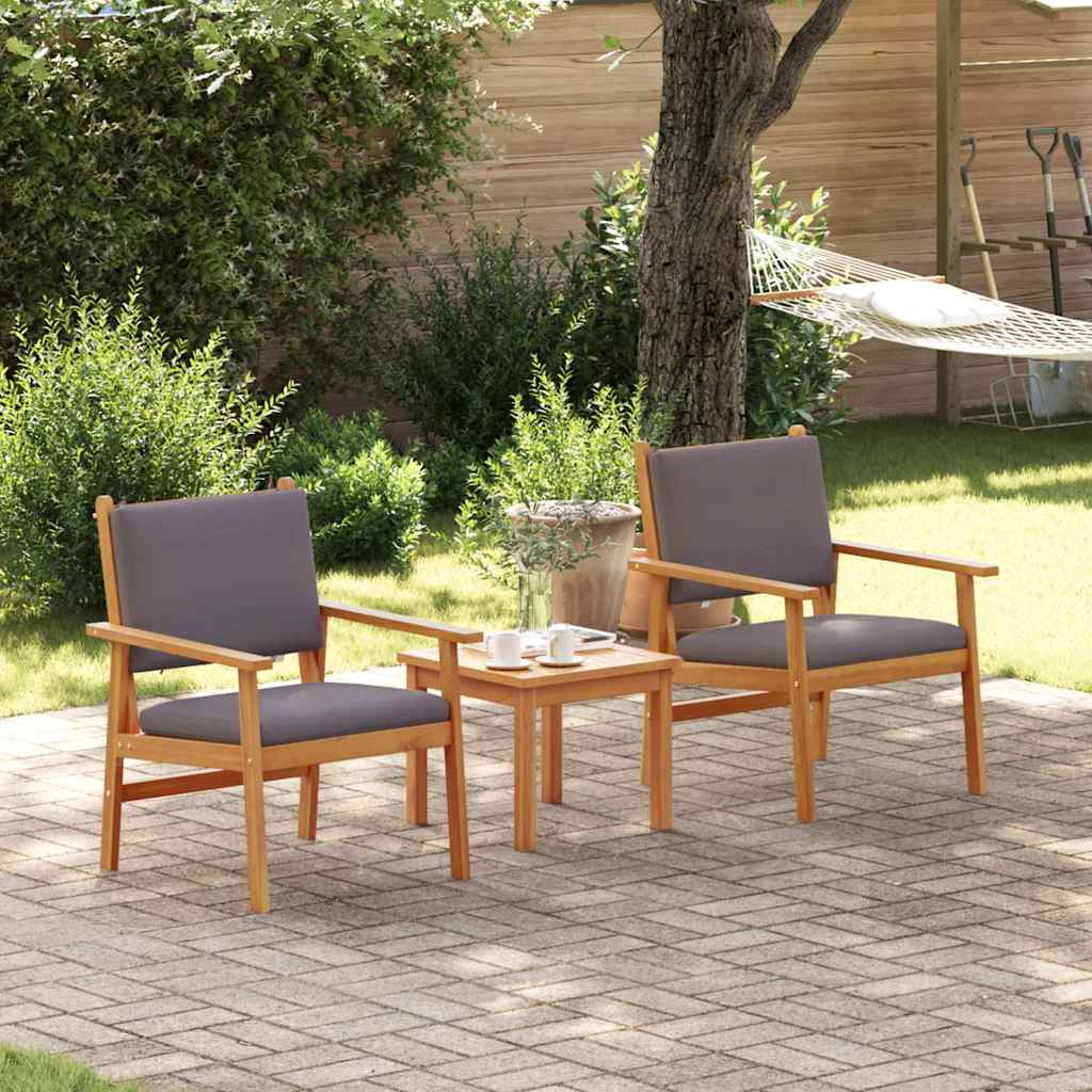 Space Saving Garden Chair with Cushion 2 Outdoor Retreat Evening