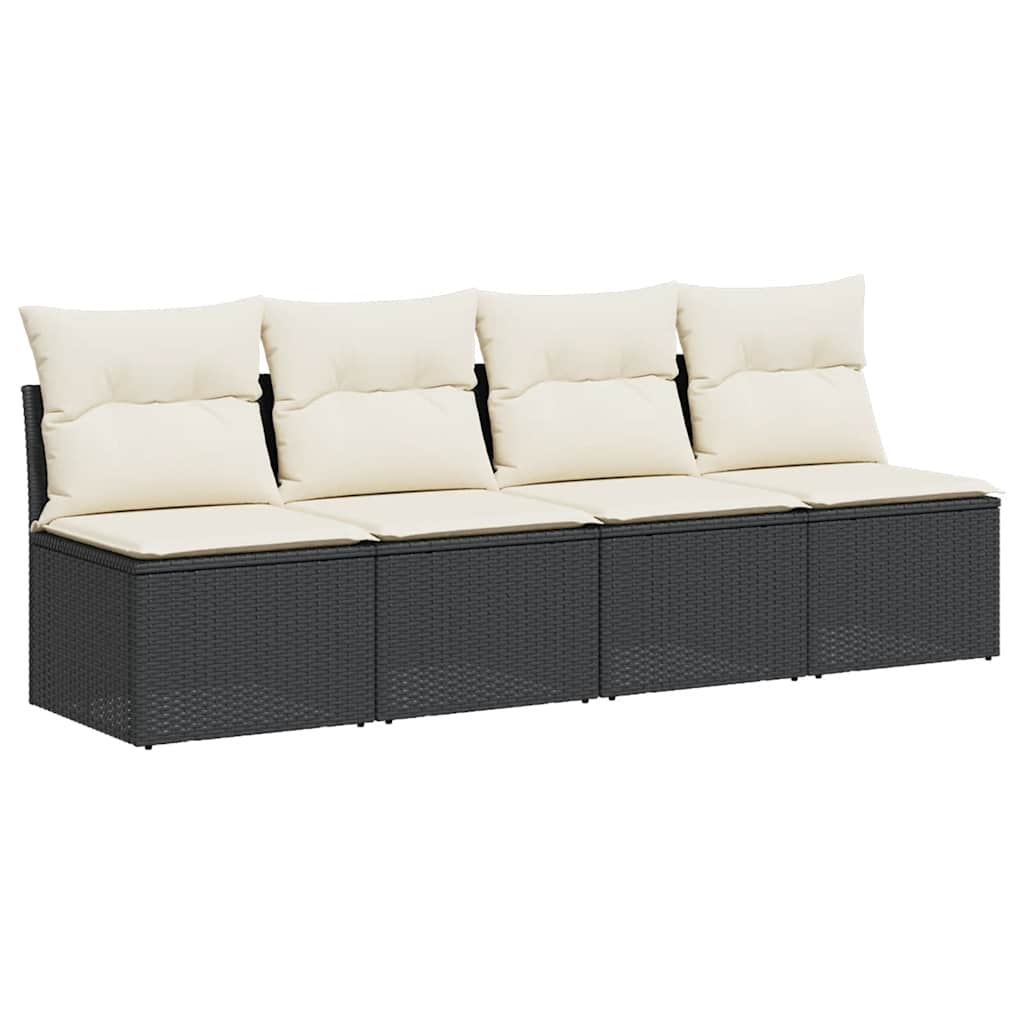 Space Saving Garden Sofa with Cushions 4 Home Decor Accent Patio Relax