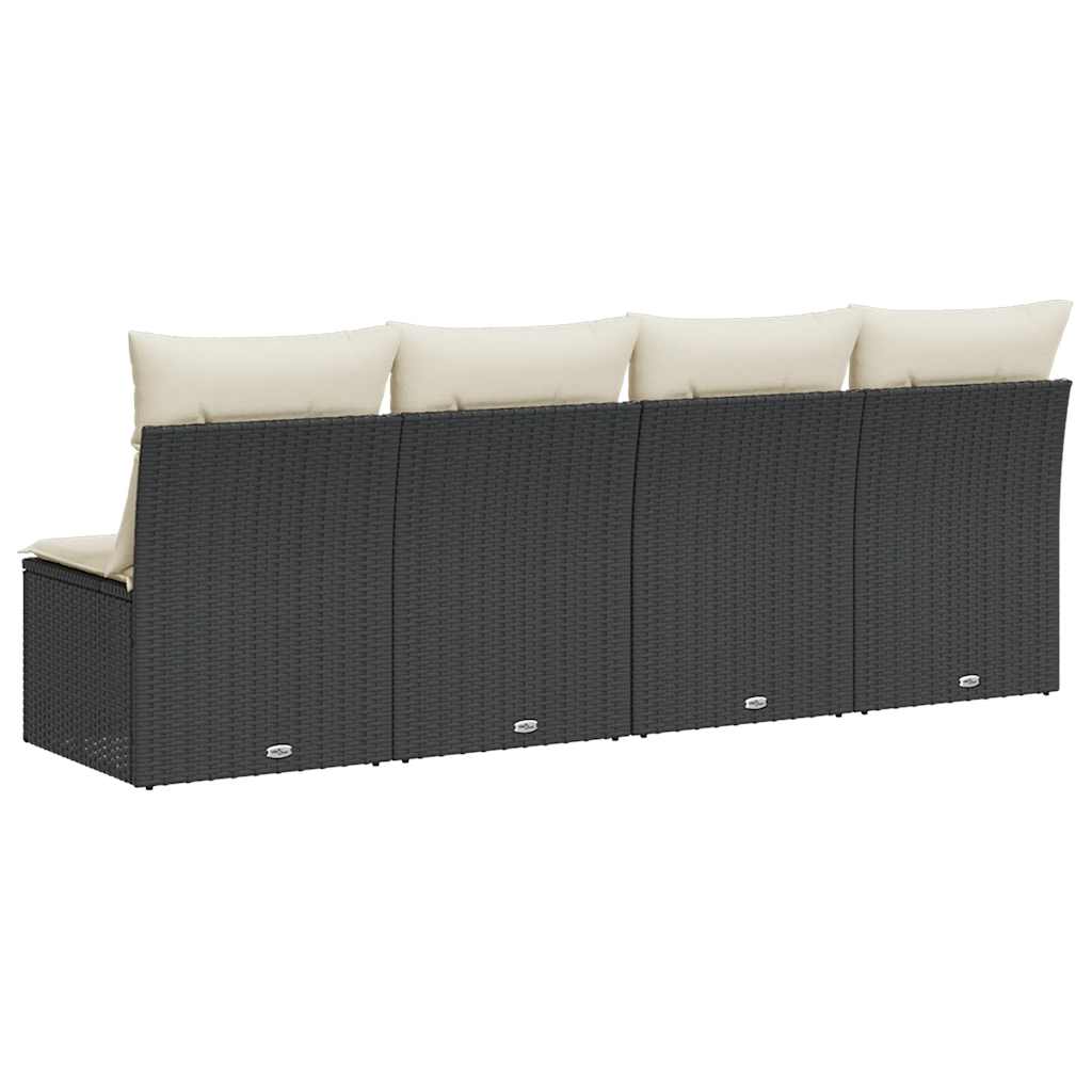 Space Saving Garden Sofa with Cushions 4 Home Decor Accent Patio Relax