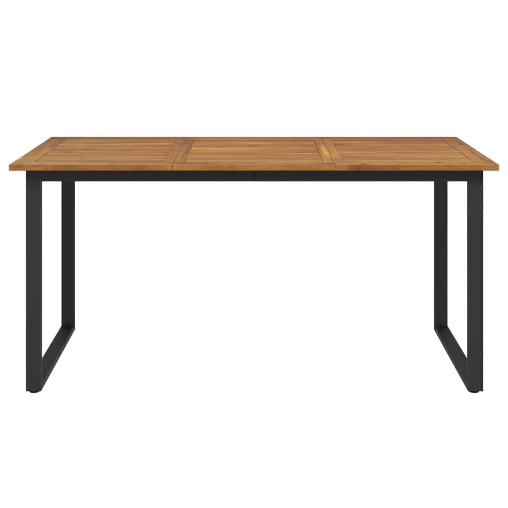 Space Saving Garden Table with U shaped Indoor Outdoor Use Garden Leisure