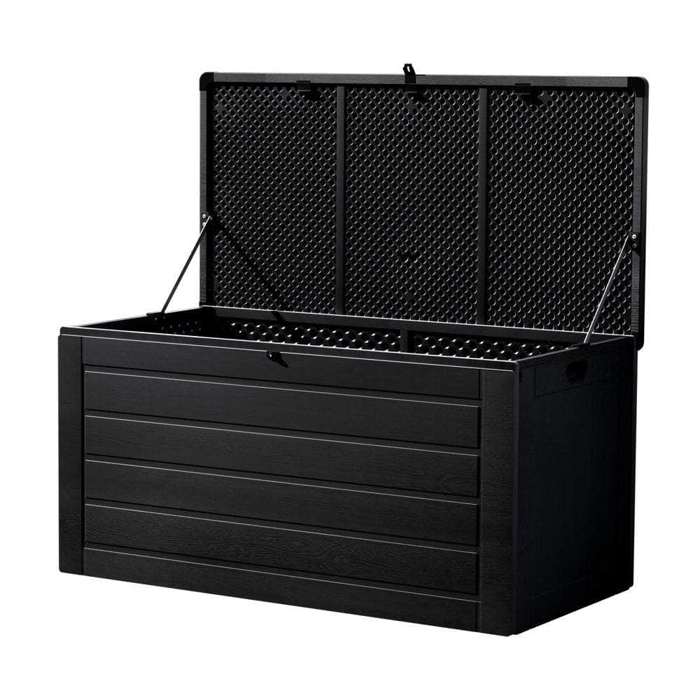 Spacious 680L Outdoor Storage Box for Garden and Tools