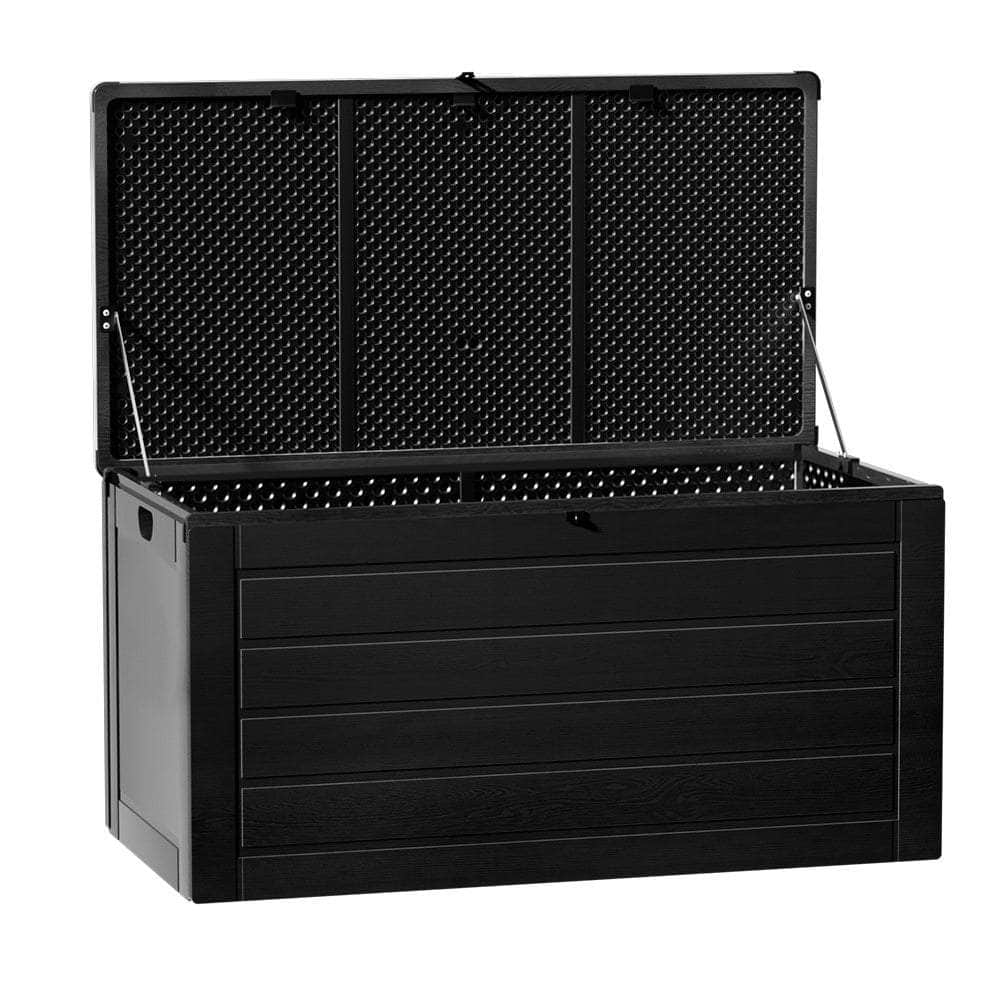 Spacious 680L Outdoor Storage Box for Garden and Tools