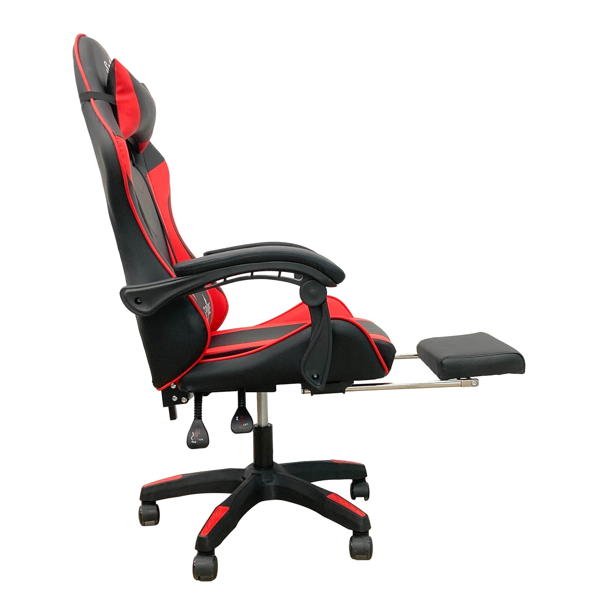 Spire Zinc Adjustable Red & Black Ergonomic Gaming Office Chair