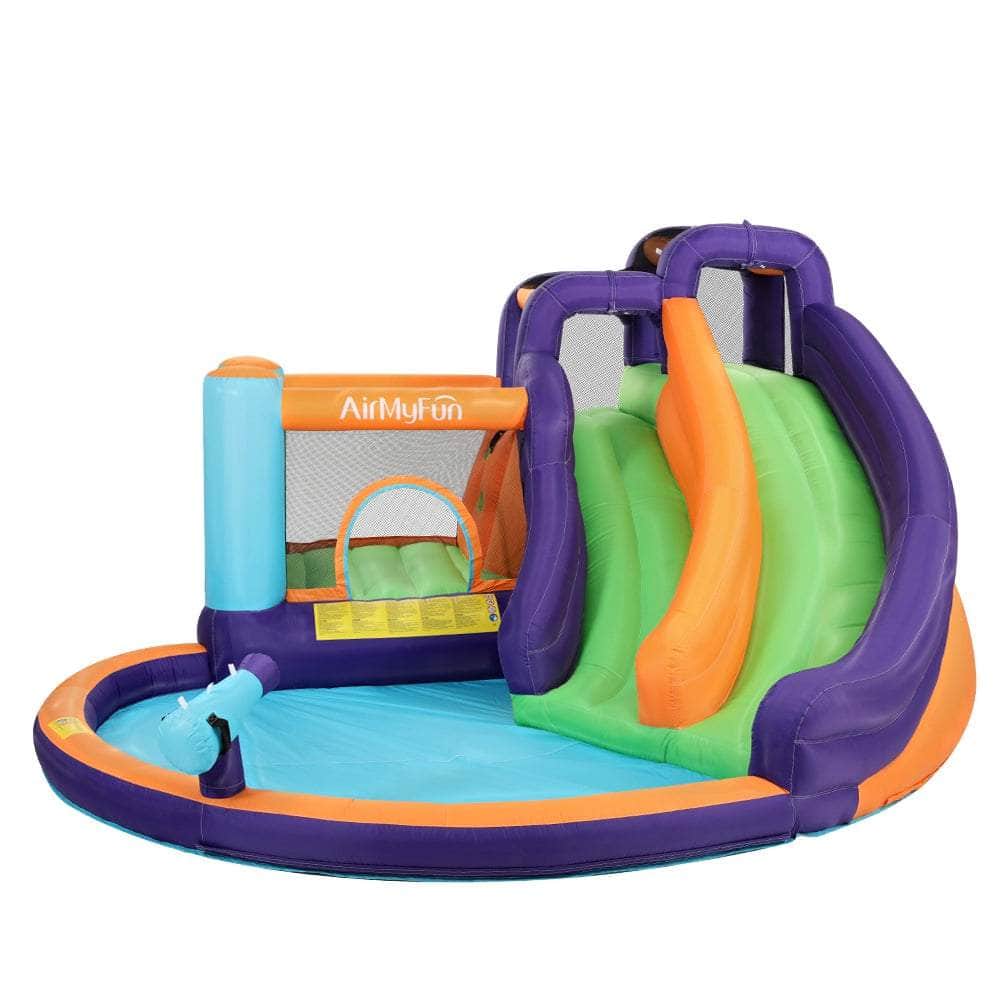 SplashFiesta: Ultimate Inflatable Water Slide & Double Jumping Castle
