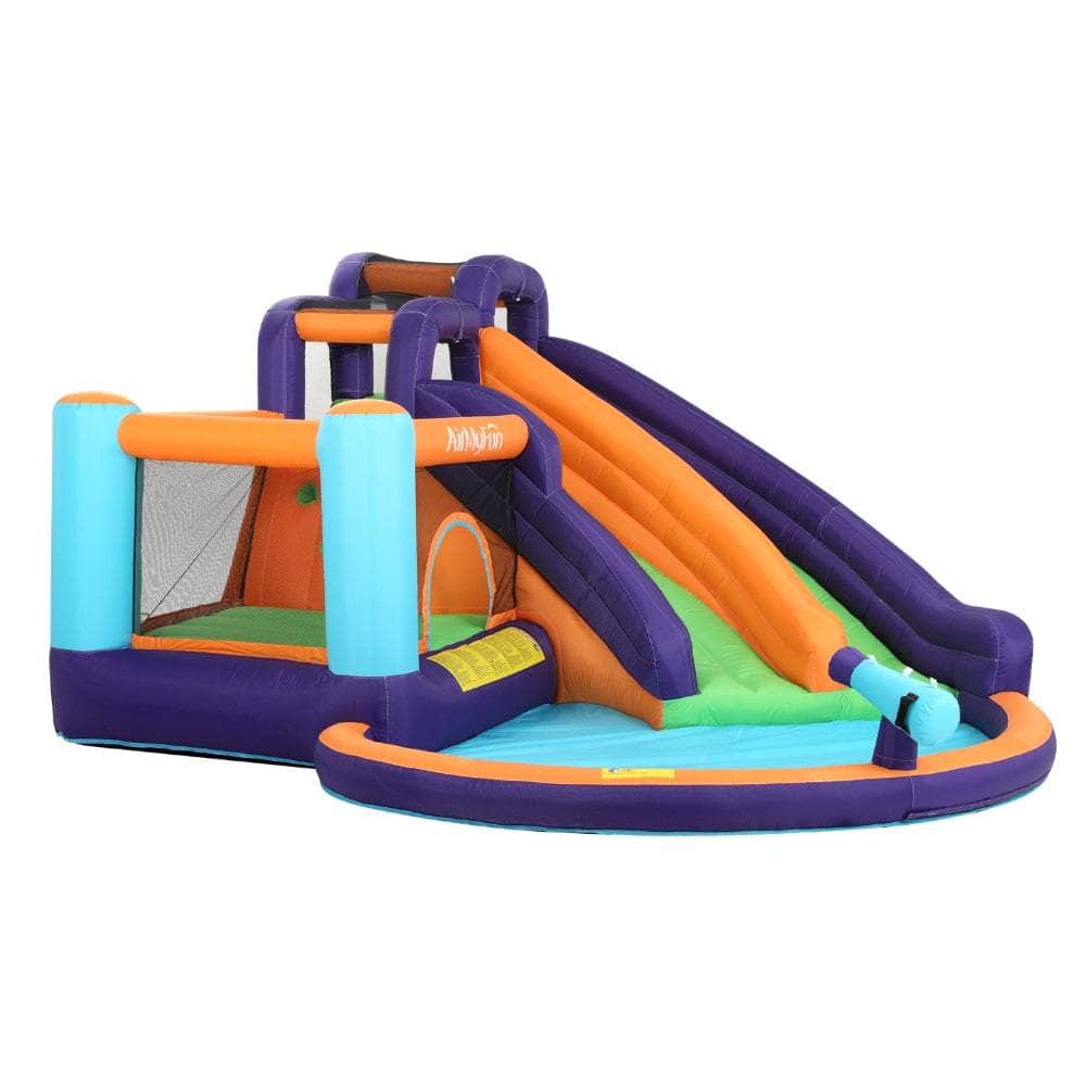 SplashFiesta: Ultimate Inflatable Water Slide & Double Jumping Castle